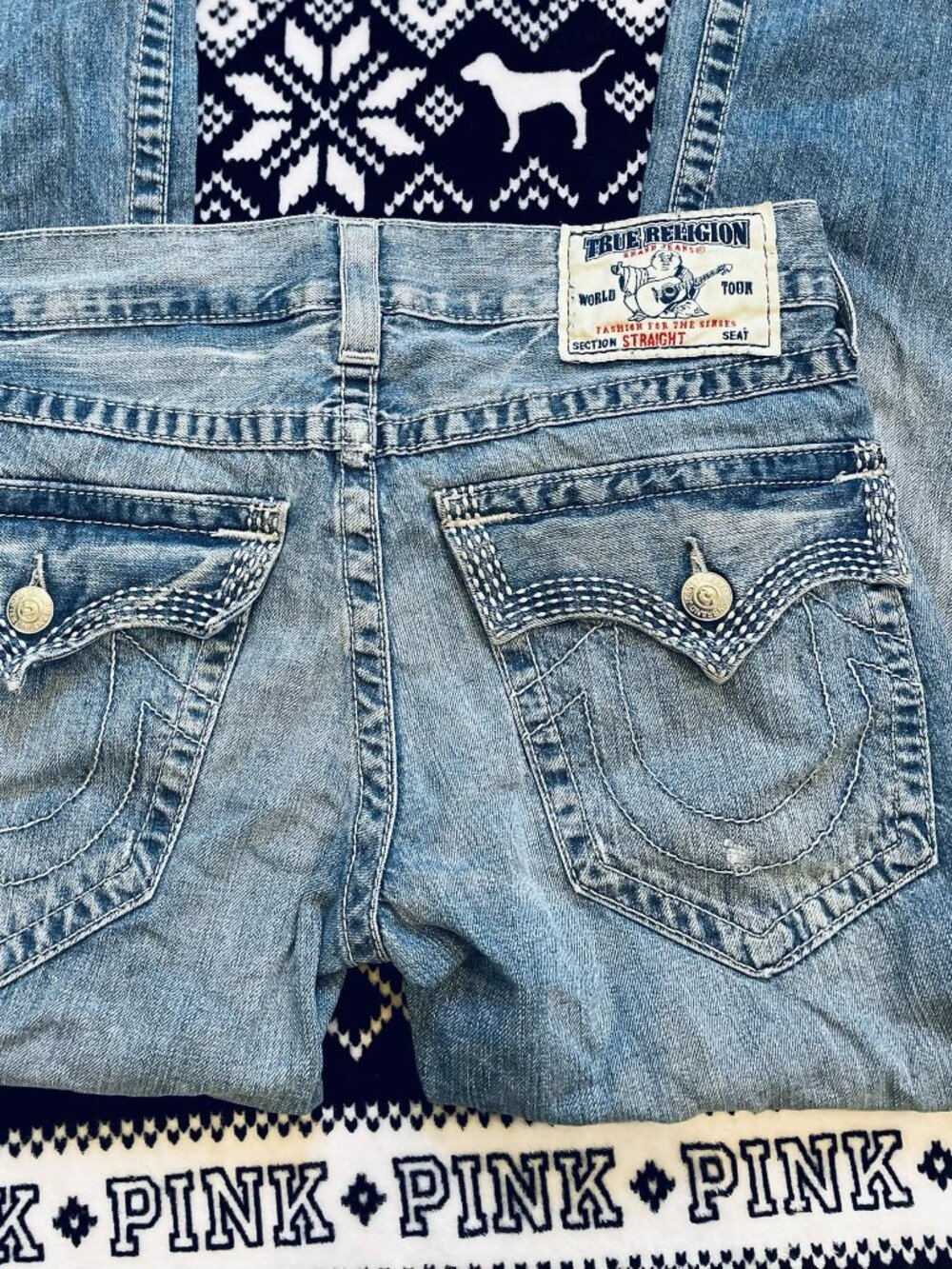 True Religion Flap Pocket Jeans Y2K Denim